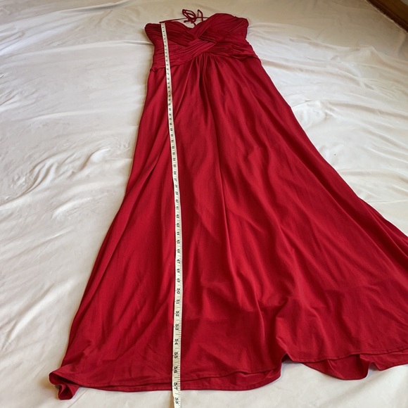 Laundry by Shelli Segal burgundy formal dress - Picture 5 of 6